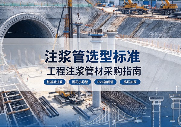 云溪注浆管选型标准